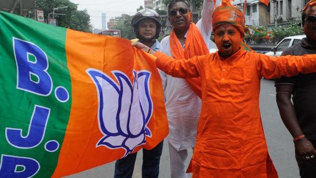 Out of the 542 PCs polled in the 2019 elections, BJP’s seat share increases with a rise in victory margins. (ANI Photo) Out of the 542 PCs polled in the 2019 elections, BJP’s seat share increases with a rise in victory margins. (ANI Photo)