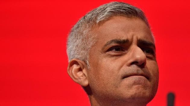 Sadiq Khan, mayor of London, who found himself in the crosshairs of US President Donald Trump in the past on the issue of terrorism, on Sunday hit out at the red carpet being rolled out for the latter’s visit from Monday, calling it ‘so un-British’. (AFP Photo) Sadiq Khan, mayor of London, who found himself in the crosshairs of US President Donald Trump in the past on the issue of terrorism, on Sunday hit out at the red carpet being rolled out for the latter’s visit from Monday, calling it ‘so un-British’. (AFP Photo)
