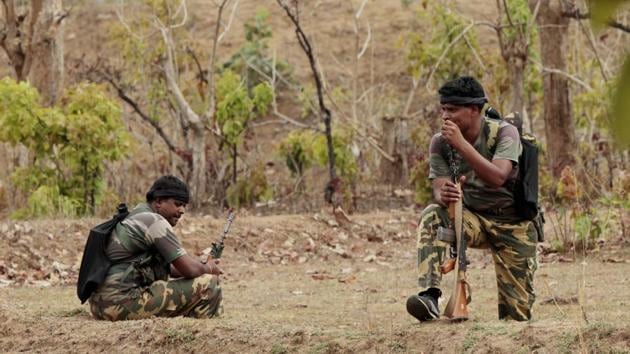 A central police force personnel was killed while four others injured by suspected Maoists at Kathalia village in Jharkhand’s Dumka district on Sunday.(Hindustan Times) A central police force personnel was killed while four others injured by suspected Maoists at Kathalia village in Jharkhand’s Dumka district on Sunday.(Hindustan Times)