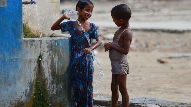 The long spell of dry weather in many parts, especially Vidarbha in Maharashtra and Bundelkhand in Madhya Pradesh, have resulted in severe drinking water and farm crisis.(AFP) The long spell of dry weather in many parts, especially Vidarbha in Maharashtra and Bundelkhand in Madhya Pradesh, have resulted in severe drinking water and farm crisis.(AFP)