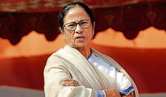 The BJP made the most of Mamata’s angry reaction to the chants of “Jai Sri Ram” in East Midnapore amid a bitter Lok Sabha election campaign in West Bengal on May 5.(HT Photo)