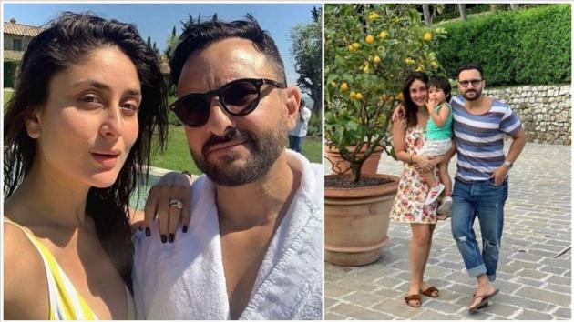 Kareena Kapoor and Saif Ali Khan are in Tuscany with their son Taimur.