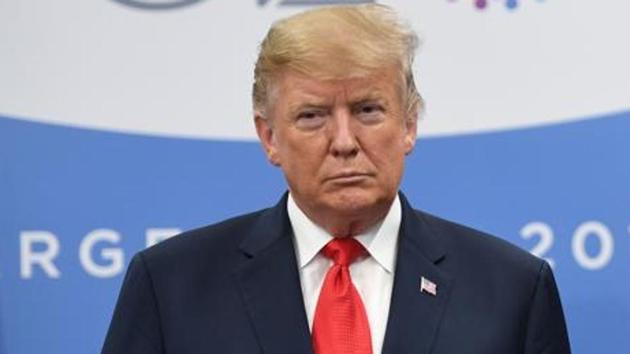 Donald Trump stepped up his attacks on Mexico over immigration on Sunday as a top aide warned that the US president is “deadly serious” about imposing tariffs on imports from the southern neighbor.(AFP Photo)