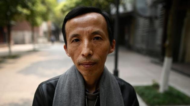 Activist Ding Mao, one of the leaders of the 1989 anti-government protest on April 8, 2019 in Chengdu, China. The army’s crackdown was widely condemned in the West, as well as in Hong Kong, then a British colony, where supporters organized missions to bring those wanted by authorities to safety. On June 13, Beijing police issued a most-wanted notice for 21 student leaders, 14 of whom were arrested. (Leo Ramirez / AFP File)
