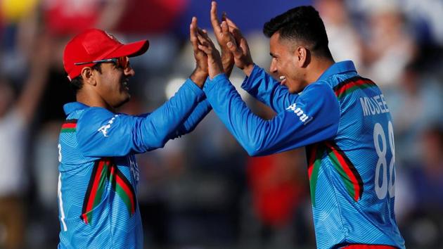 Afghanistan's Mujeeb Ur Rahman celebrates the wicket of Australia's Steve Smith. (Action Images via Reuters) Afghanistan's Mujeeb Ur Rahman celebrates the wicket of Australia's Steve Smith. (Action Images via Reuters)