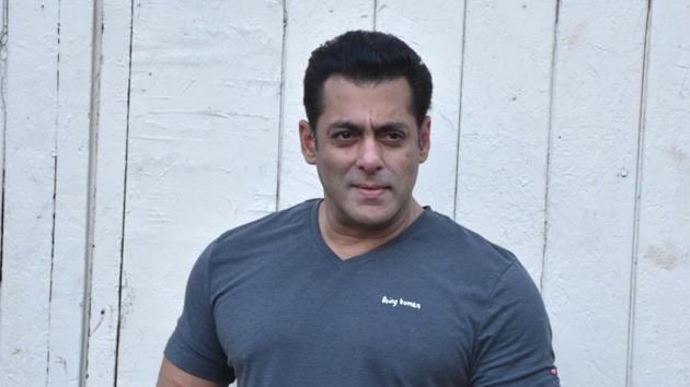 Salman Khan during a promotion of his upcoming film Bharat. (IANS) Salman Khan during a promotion of his upcoming film Bharat. (IANS)