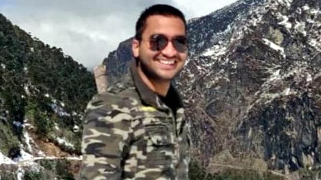 The family of Mohit Garg (seen in the picture) in Samana town, including his father Surinder Garg and uncle Rishi Garg, left for Assam soon after they received information from the Indian Air Force. (HT photo) The family of Mohit Garg (seen in the picture) in Samana town, including his father Surinder Garg and uncle Rishi Garg, left for Assam soon after they received information from the Indian Air Force. (HT photo)