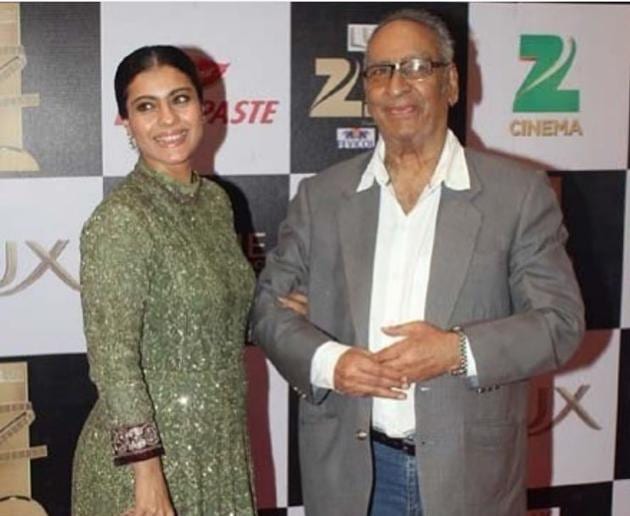 Kajol penned a heartfelt note for late father-in-law Veeru Devgan.(Instagram)