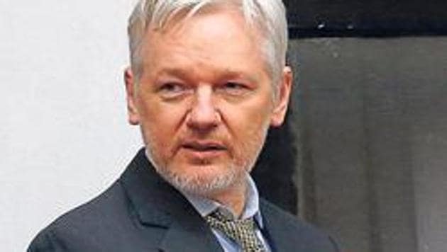 The Swedish rape investigation was the reason Assange spent almost seven years in self-imposed exile in London’s Ecuadorian Embassy. (Getty FILE Image) The Swedish rape investigation was the reason Assange spent almost seven years in self-imposed exile in London’s Ecuadorian Embassy. (Getty FILE Image)