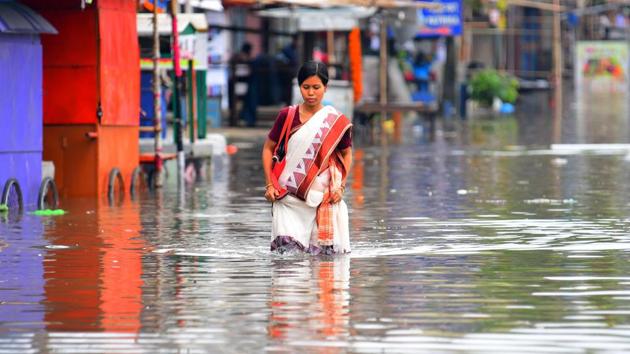 Nine people have been injured and more than 1,000 left homeless in thunderstorms and flood caused by heavy rainfall in Tripura since the past 72 hours. According to a report released by State Emergency Operation Centre on Monday evening, 1,746 people have taken shelter in 12 camps and nine people were injured between June 1 to June 3. All the people were from West Tripura and Sepahijala districts of the state. (ANI) Nine people have been injured and more than 1,000 left homeless in thunderstorms and flood caused by heavy rainfall in Tripura since the past 72 hours. According to a report released by State Emergency Operation Centre on Monday evening, 1,746 people have taken shelter in 12 camps and nine people were injured between June 1 to June 3. All the people were from West Tripura and Sepahijala districts of the state. (ANI)