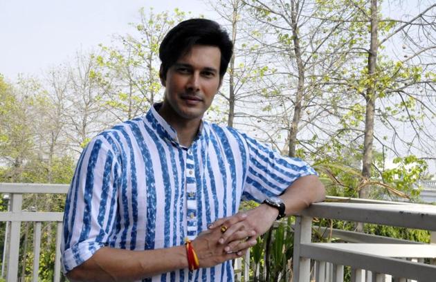 Rajneish Duggal in Lucknow.(Dheeraj Dhawan/HT Photo)