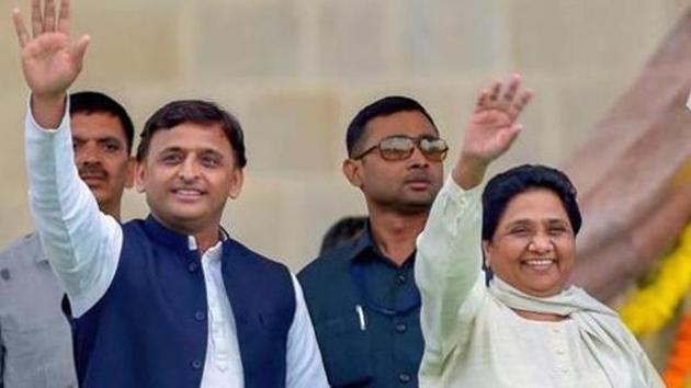 Mayawati insisted that her party’s decision to contest by-elections on 11 UP assembly seats wasn’t a permanent breakup.(PTI)