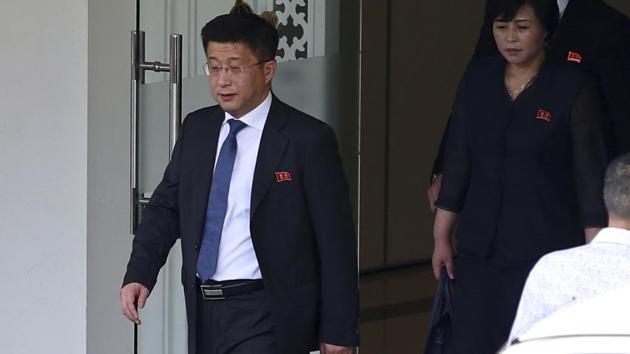 Kim Hyok Chol, who led North Korea’s working-level talks in the runup to the Hanoi summit, is alive and in state custody, according to reports.(AP FILE)