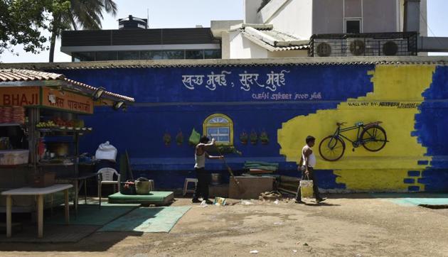 Girgaon chowpatty in Mumbai, India(Kunal Patil/HT Photo)