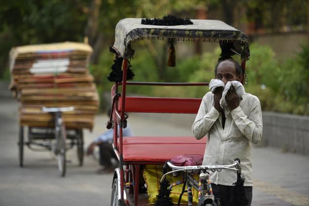 Around 43% of the country is staring at a drought. The India Meteorological Department (IMD) said that India received 99 mm of pre-monsoon rain between March 1 and May 31 — a deficiency of 25%. “This has been the second driest pre-monsoon season in the last 65 years,” according to Skymet Weather report. (Biplov Bhuyan / HT File)