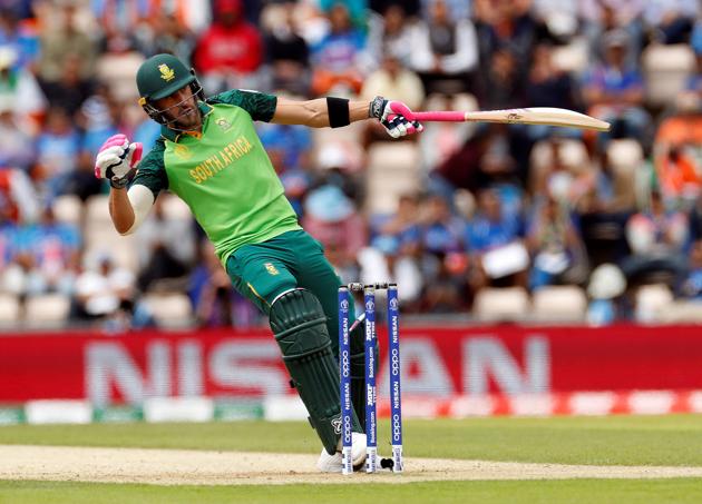 South Africa's Faf du Plessis in action. (Action Images via Reuters)