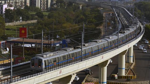 The Delhi Metro started receiving power from the Ghazipur waste-to-energy plant since the beginning of June. (Virendra Singh Gosain/HT PHOTO) The Delhi Metro started receiving power from the Ghazipur waste-to-energy plant since the beginning of June. (Virendra Singh Gosain/HT PHOTO)