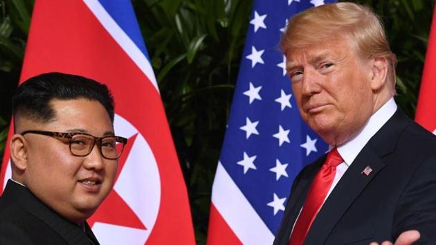 Four months into the stalled denuclearisation talks between the United States and North Korea following the failed Hanoi summit, Pyongyang has once again urged Washington to reflect upon the “correct strategic choice” to resume talks before its patience wears down, state media reported.(AFP File Photo)