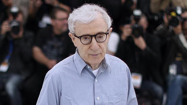 (FILES) In this file photo taken on May 11, 2016 US director Woody Allen poses during a photocall for the film Cafe Society ahead of the opening of the 69th Cannes Film Festival in Cannes, southern France.(AFP)