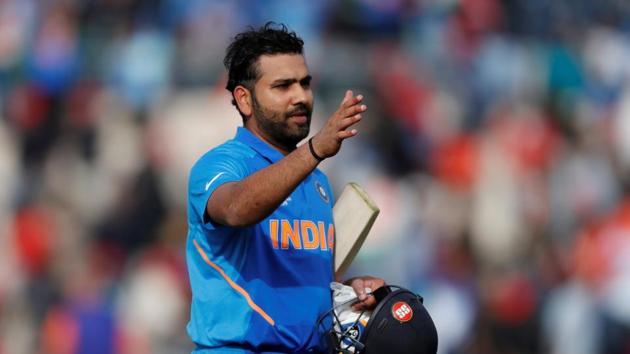 Icc World Cup 2019 Rohit Sharma Tale Of Three Dropped Catches Flying Edges And An Unbeaten Ton Hindustan Times Rohit sharma scored a blistering 264 off 173 balls in the 4th odi between india and sri lanka. icc world cup 2019 rohit sharma tale
