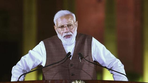 Prime Minister Narendra Modi Thursday approved reconstitution of policy think tank Niti Aayog, renaming Rajiv Kumar as its vice chairman (PTI File Photo)