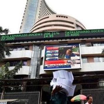 Domestic equity benchmark BSE Sensex fell over 100 points in early trade amid heavy foreign fund outflow and negative global cues. (PTI File Photo) Domestic equity benchmark BSE Sensex fell over 100 points in early trade amid heavy foreign fund outflow and negative global cues. (PTI File Photo)