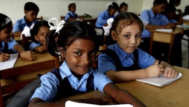 The delay in starting admission process under the Right to Education (RTE) Act this year has parents of students worried, and left them with no option but wait.(HT FILE) The delay in starting admission process under the Right to Education (RTE) Act this year has parents of students worried, and left them with no option but wait.(HT FILE)