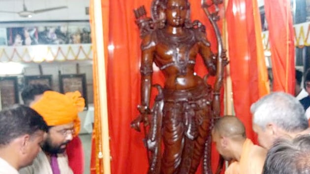 In March, the Supreme Court ordered mediation in the Ram Janmabhoomi-Babri Masjid title suit and set up a three-member panel to resolve the issue. (Yogi Adityanath/Twitter) In March, the Supreme Court ordered mediation in the Ram Janmabhoomi-Babri Masjid title suit and set up a three-member panel to resolve the issue. (Yogi Adityanath/Twitter)