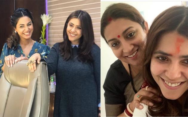 Ekta Kapoor celebrated her 44th birthday on Friday. Ekta Kapoor celebrated her 44th birthday on Friday.