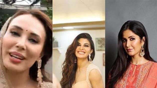 630px x 354px - Katrina Kaif, Iulia Vantur, Jacqueline Fernandez attend Salman Khan's Eid  party. See pics and videos | Bollywood - Hindustan Times