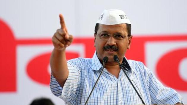 Delhi Chief Minister Arvind Kejriwal‘s letter said if the AAP government’s health scheme is shut down in the favour of Ayushman Bharat, it will be a loss for the residents of the national capital.(Amal KS/HT PHOTO)