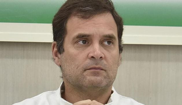 Rahul Gandhi’s first roadshow is at Kalikavu in Malappuram district. (Sanjeev Verma/HT PHOTO) Rahul Gandhi’s first roadshow is at Kalikavu in Malappuram district. (Sanjeev Verma/HT PHOTO)