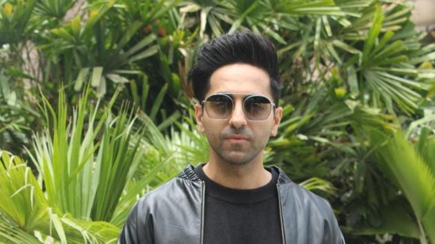 Actor Ayushmann Khurrana during the promotion of his upcoming film Article 15, in Mumbai, on May 21, 2019.(IANS)