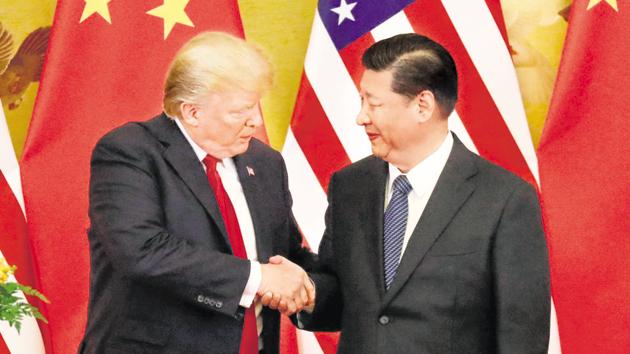 Chinese President Xi Jinping on Friday called U.S. President Donald Trump his friend and said he believed the United States was not interested in rupturing economic ties with China.(Reuters Photo) Chinese President Xi Jinping on Friday called U.S. President Donald Trump his friend and said he believed the United States was not interested in rupturing economic ties with China.(Reuters Photo)