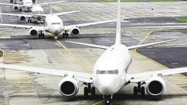 “The ASF for international passengers will be levied at the rate of USD 4.85 or equivalent Indian rupees per embarking passenger,” the order added. (HT Photo) “The ASF for international passengers will be levied at the rate of USD 4.85 or equivalent Indian rupees per embarking passenger,” the order added. (HT Photo)