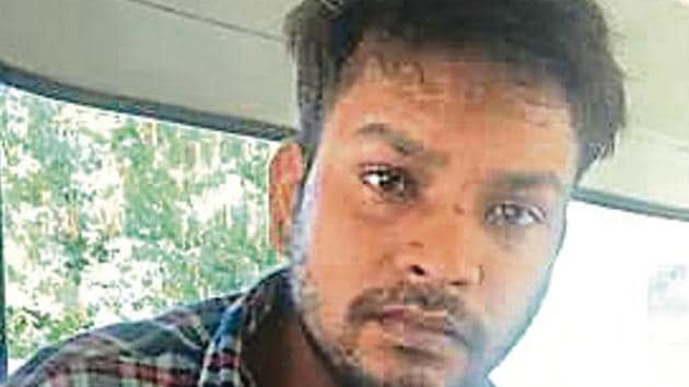 The suspect, identified as Nitin Kumar, was taken to HCC Metro control room and a CISF team questioned him. (Sourced) The suspect, identified as Nitin Kumar, was taken to HCC Metro control room and a CISF team questioned him. (Sourced)