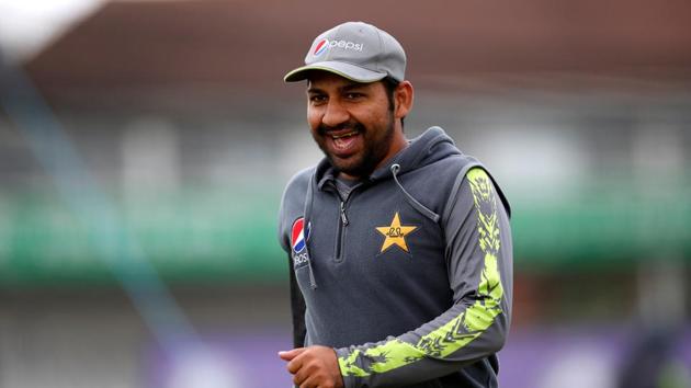 rent Bridge, Nottingham, Britain - May 16, 2019 Pakistan's Sarfarz Ahmed during nets. (Action Images via Reuters) rent Bridge, Nottingham, Britain - May 16, 2019 Pakistan's Sarfarz Ahmed during nets. (Action Images via Reuters)