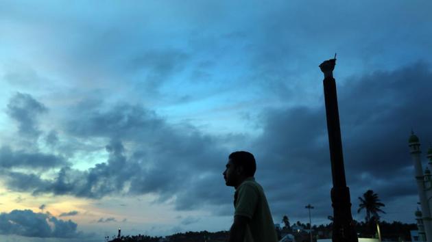 After a delay of a week, monsoon hit the Kerala coast on Saturday, marking the official commencement of the four-month rainfall season in the country. (Photo by Vivek R Nair / Hindustan Times) After a delay of a week, monsoon hit the Kerala coast on Saturday, marking the official commencement of the four-month rainfall season in the country. (Photo by Vivek R Nair / Hindustan Times)
