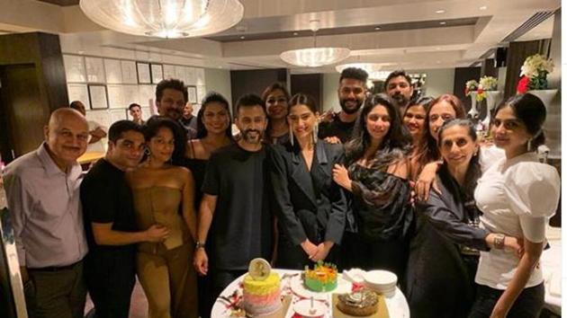 Sonam Kapoor at her birthday party in Mumbai.(Instagram)