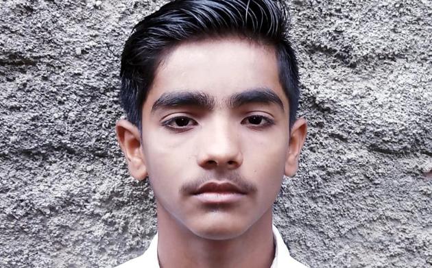 Pritam Mithun Shedage of Vitthalrao Shivarkar school secured 71 per cent. (HT/PHOTO) Pritam Mithun Shedage of Vitthalrao Shivarkar school secured 71 per cent. (HT/PHOTO)