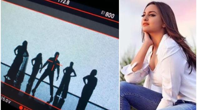 Sonakshi Sinha shared a new picture from Mission Mangal shoot. (Instagram) Sonakshi Sinha shared a new picture from Mission Mangal shoot. (Instagram)