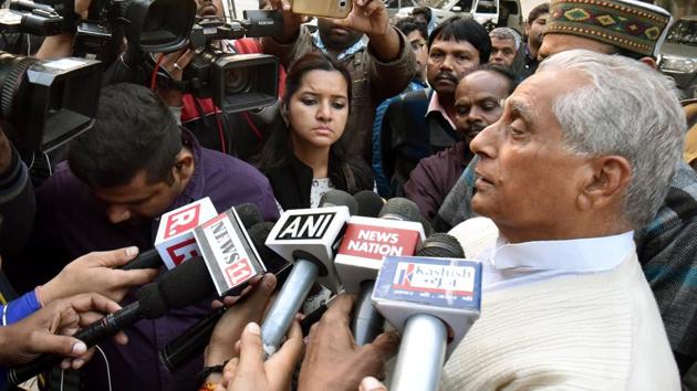 After the 2019 LS polls results, a few senior RJD leaders, including Raghuvansh Prasad Singh and party MLA Maheshwar Yadav, have blamed lack of coordination in the grand alliance for party’s poor show.(Santosh/HT Photo) After the 2019 LS polls results, a few senior RJD leaders, including Raghuvansh Prasad Singh and party MLA Maheshwar Yadav, have blamed lack of coordination in the grand alliance for party’s poor show.(Santosh/HT Photo)