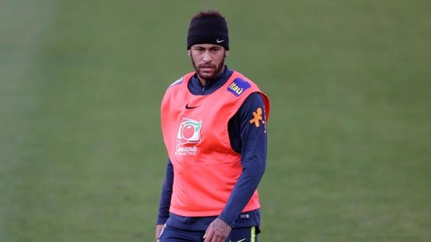 Soccer Football - Copa America - Brazil Training - Granja Comary, Teresopolis, Brazil - June 4, 2019. Brazilian Neymar during training REUTERS/Ricardo Moraes(REUTERS)