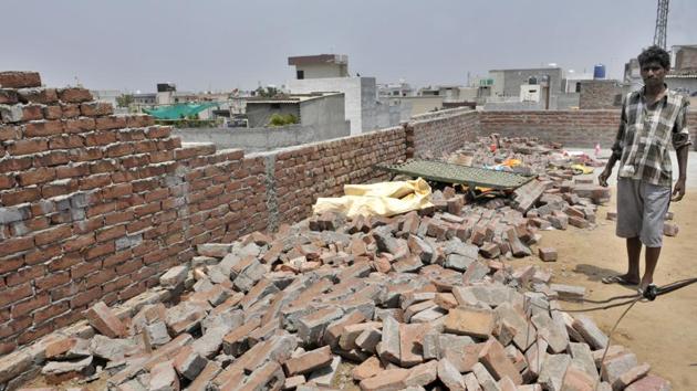 The vegetable vendors were busy selling and haggling when the wall came crashing down.(Representative Image/HT Photo)