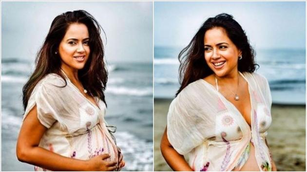 Pregnant Sameera Reddy shares ADORABLE PICS & VIDEOS from her baby