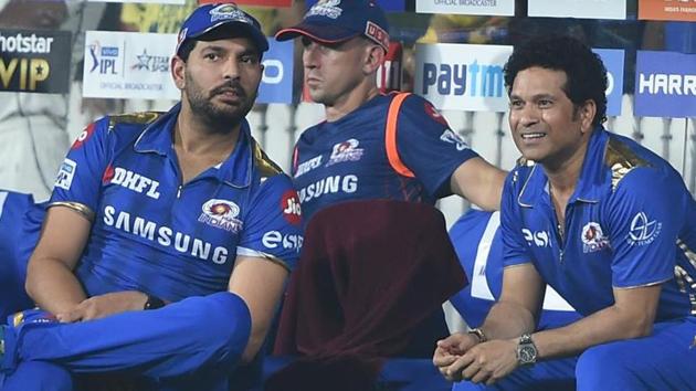 File image of Sachin Tendulkar and Yuvraj Singh. (PTI) File image of Sachin Tendulkar and Yuvraj Singh. (PTI)