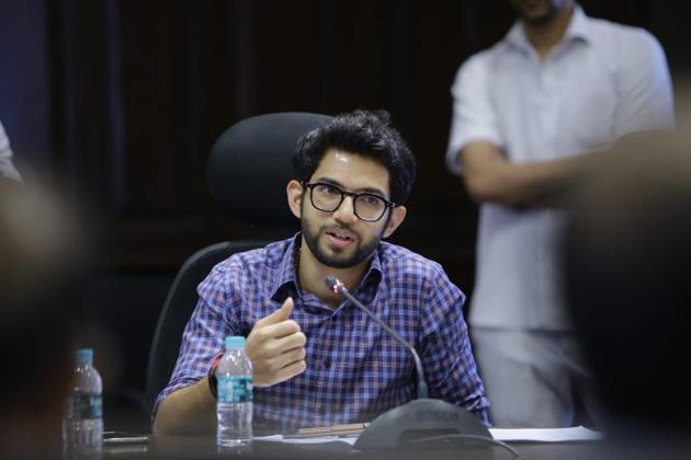 Aaditya, who has spearheaded issues such as 24x7 nightlife plan for Mumbai or implementation of the plastic ban in Maharashtra has been projected as the party’s youth face. Aaditya, who has spearheaded issues such as 24x7 nightlife plan for Mumbai or implementation of the plastic ban in Maharashtra has been projected as the party’s youth face.