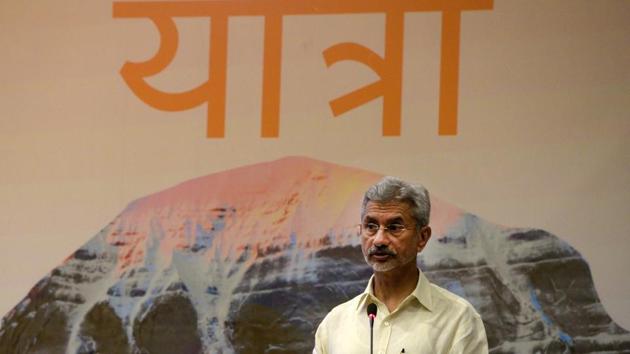 External affairs minister Jaishankarr, said that the interest in the pilgrimage, which started in 1981, has increased significantly over the years. (Mohd Zakir / Ht Photo) External affairs minister Jaishankarr, said that the interest in the pilgrimage, which started in 1981, has increased significantly over the years. (Mohd Zakir / Ht Photo)