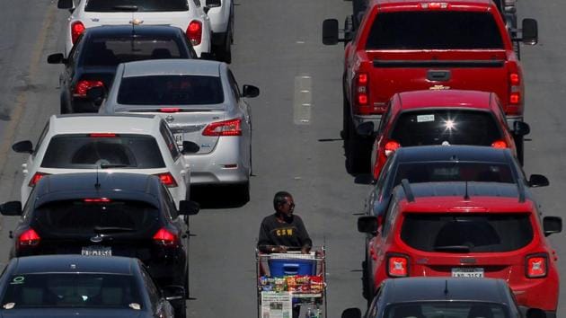 Photographs were taken of travelers in vehicles entering and exiting the United States at a single land-border port of entry through Automated license-plate readers(AFP File Photo / Representative image)