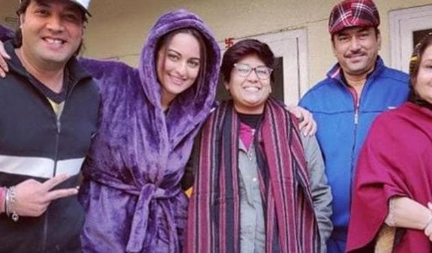 Sonakshi Sinha will be seen alongside Varun Sharma in the upcoming film Khandaani Shafakhana.(Instagram)